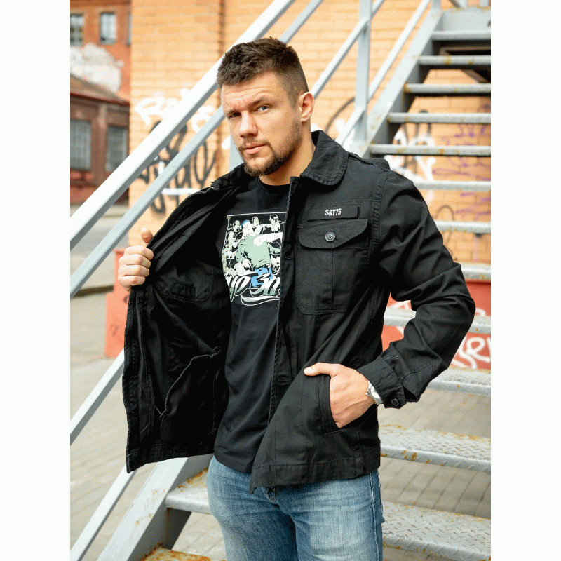 Куртка SURPLUS HERITAGE VINTAGE JACKE Black