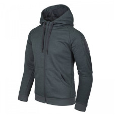Куртка URBAN TACTICAL HOODIE (FullZip), Black/Grey Melange, Helikon-Tex