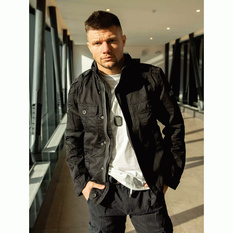 Куртка винтажная SURPLUS DELTA BRITANNIA (Black), Surplus Raw Vintage®