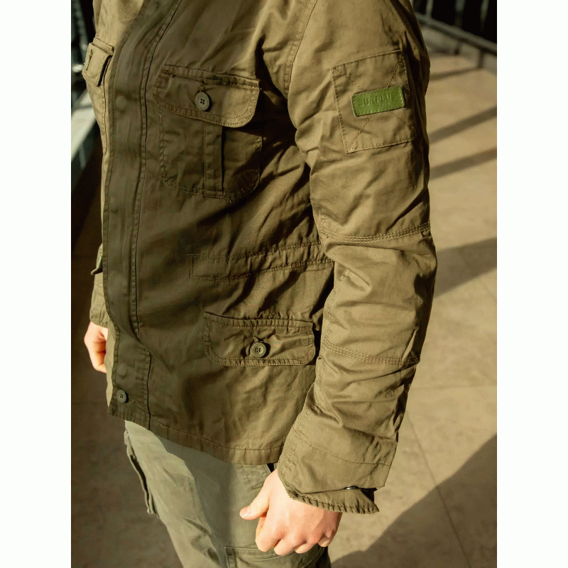 Куртка вінтажна SURPLUS DELTA BRITANNIA (Olive), Surplus Raw Vintage®