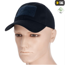 M-Tac бейсболка с липучкой Flex рип-стоп Dark Navy Blue