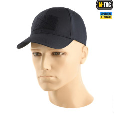 M-Tac бейсболка тактическая Elite Flex рип-стоп Dark Navy Blue (сорт 2) (XS/S)