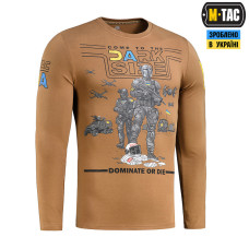 M-Tac футболка UA Side длинный рукав Coyote Brown