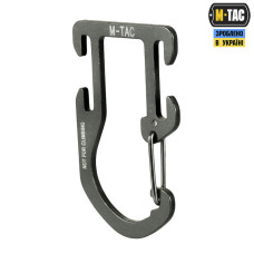 M-Tac карабин алюминиевый на снаряжение Dark Grey