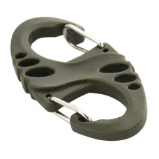M-Tac карабин S-Hook пластиковый Olive