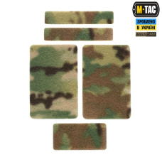 M-Tac комплект липучек (5 шт) Multicam