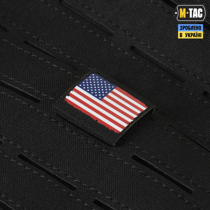 M-Tac MOLLE Patch флаг США Full Color/Black