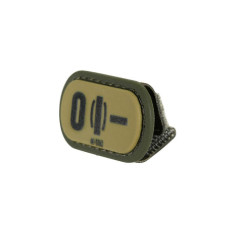 M-Tac MOLLE Patch група крові O (I) - PVC Ranger Green