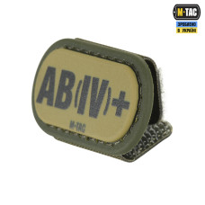 M-Tac MOLLE Patch група крові AB (IV) + PVC Ranger Green