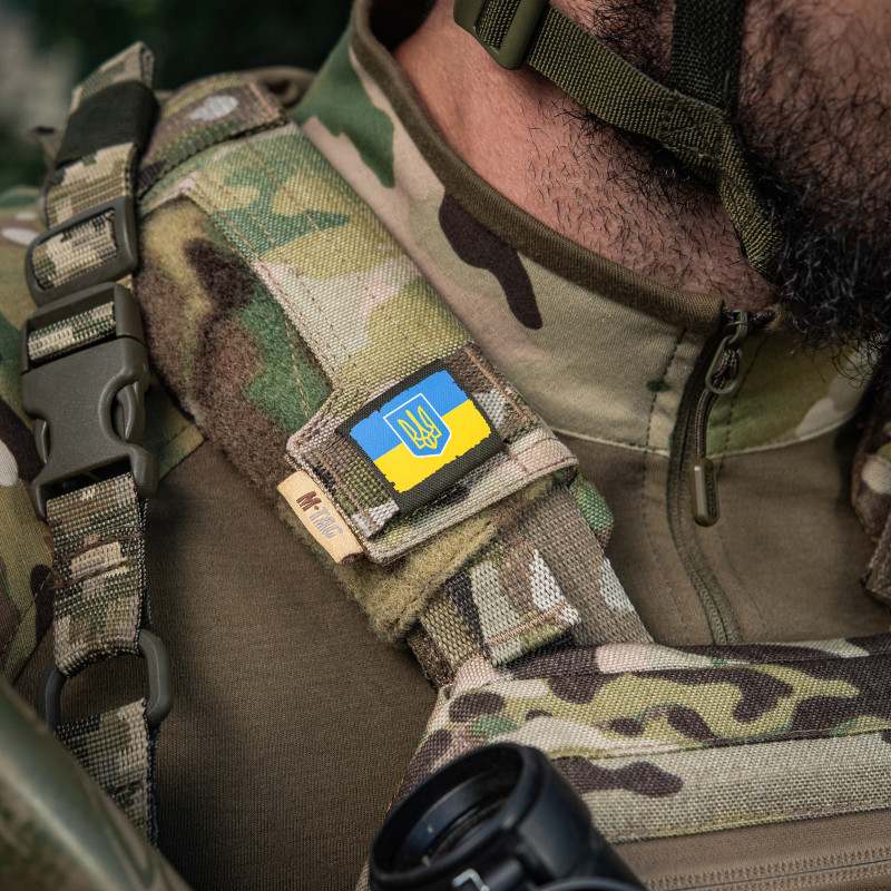 M-Tac MOLLE Patch Прапор України з гербом Full Color/Ranger Green