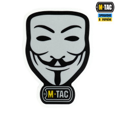 M-Tac наклейка Anonymous светоотражающая Black