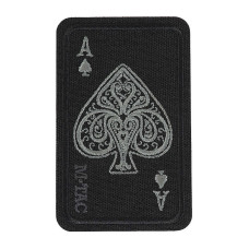 M-Tac нашивка Ace of Spades (вышивка) Black