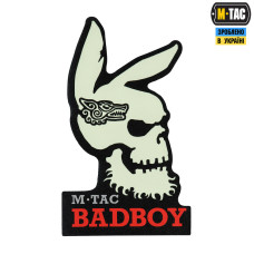 M-Tac нашивка Bad Boy (tattoo) Black/GID 