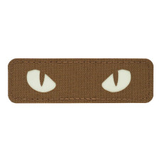M-Tac нашивка Cat Eyes Laser Cut Coyote/світлонакопичувач