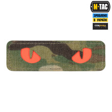 M-Tac нашивка Cat Eyes Laser Cut Multicam/Red/GID