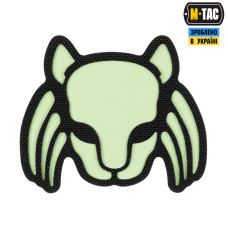M-Tac нашивка Cat Predator Black/GID