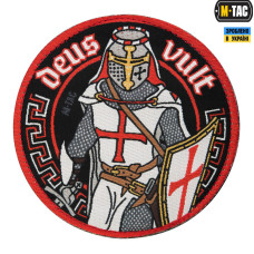 M-Tac нашивка Deus Vult (жаккард)
