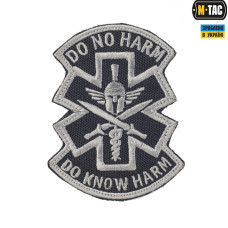 M-Tac нашивка Do No Harm чорна