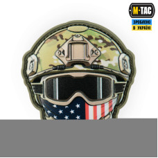 M-Tac нашивка Emoji USA man №1