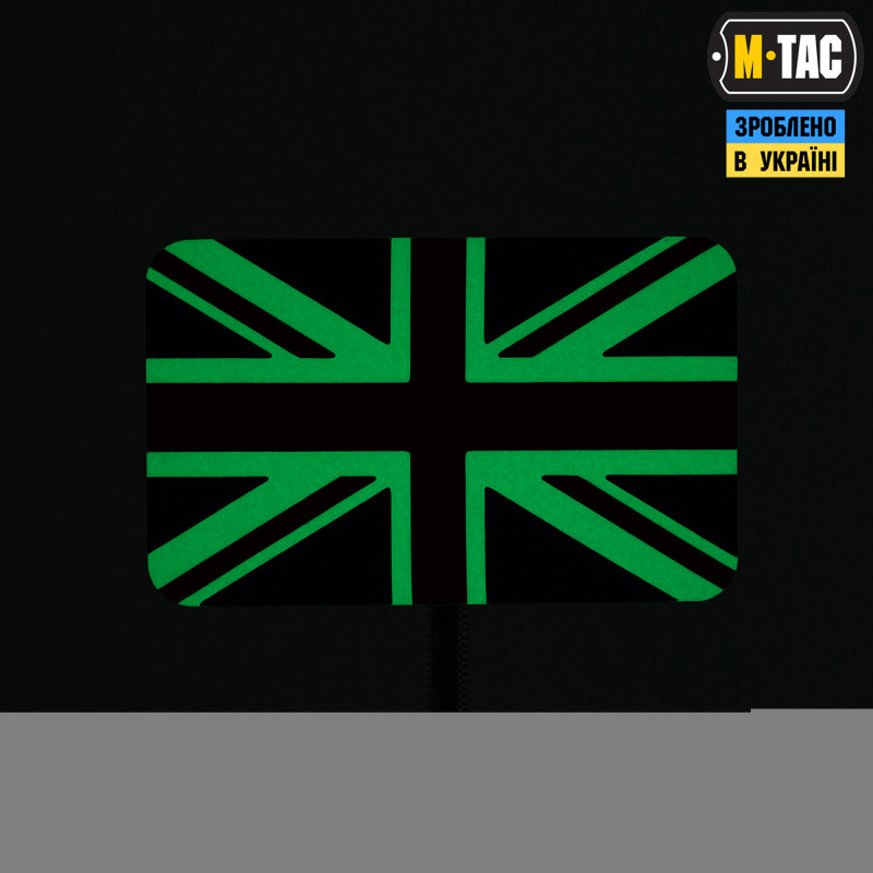 M-Tac нашивка флаг United Kingdom (80х50 мм) Full Color/GID