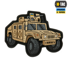 M-Tac нашивка HMWWV (PVC) coyote