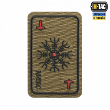 M-Tac нашивка карта Компас Вікінгів (вишивка) Coyote