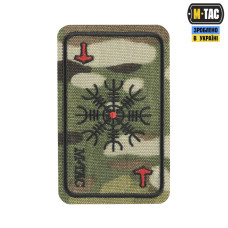 M-Tac нашивка карта Компас Вікінгів (вишивка) Multicam