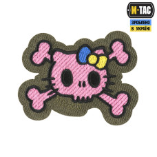 M-Tac нашивка KITTY (вышивка) Pink/Ranger Green