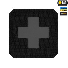 M-Tac нашивка Medic Cross Laser Cut Black/Grey
