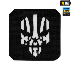 M-Tac нашивка Месник Laser Cut Black/GID