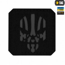 M-Tac нашивка Месник Laser Cut Black/Grey