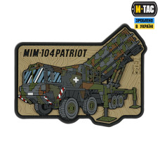 M-Tac нашивка MIM-104 Patriot (PVC)