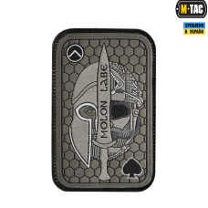 M-Tac нашивка Molon Labe Ace (жаккард) олива
