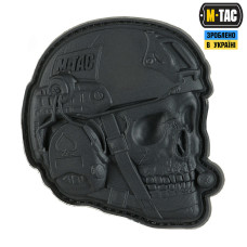 M-Tac нашивка Operator 3D PVC Black
