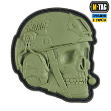 M-Tac нашивка Operator 3D PVC Olive