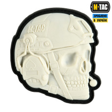 M-Tac нашивка Operator 3D PVC White
