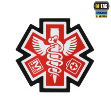 M-Tac нашивка Paramedic Black