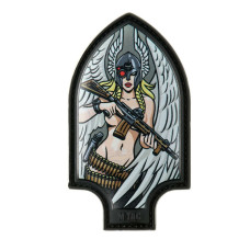 M-Tac нашивка Піка Валькірія PVC Black