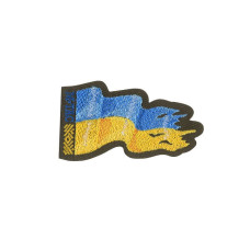 M-Tac нашивка прапор України бойовий (вишивка) Ranger Green