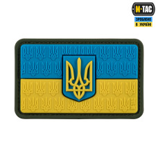 M-Tac нашивка прапор України з гербом рельєфний PVC