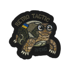 M-Tac нашивка Retro Tactic (вишивка) Black