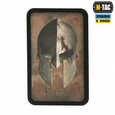 M-Tac нашивка Spartan Helmet Coyote/Black