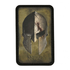 M-Tac нашивка Spartan Helmet Ranger Green/Black
