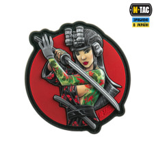 M-Tac нашивка Tactical girl №3 Водограй Green PVC