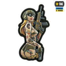 M-Tac нашивка Tactical girl №4 PVC tattoo Пантера