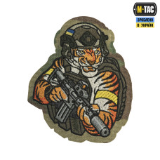 M-Tac нашивка Tiger (вышивка) Multicam/RG/Yellow