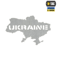 M-Tac нашивка Ukraine (контур) сквозная Laser Cut светоотражающая 
