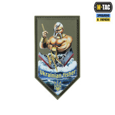 M-Tac нашивка Ukrainian Fisher PVC Olive