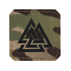 M-Tac нашивка Валькнут Laser Cut Multicam/Black