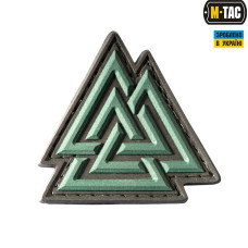 M-Tac нашивка Валькнут PVC Black/Olive